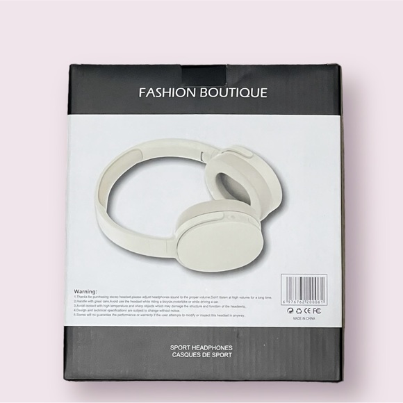 P2961 Heavy Bass Headphones Wireless Noise Canceling Gaming Headphones Khaki - Picture 3 of 3